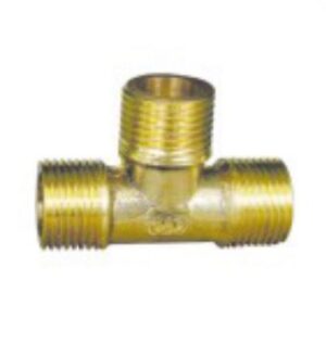 Outside screw three through series barb fittings